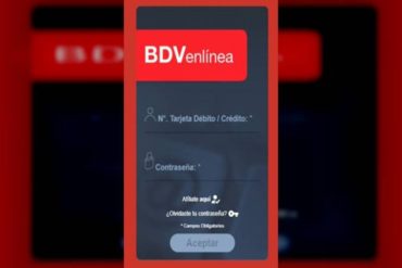 ¡ENTÉRATE! Chavismo muestra pasos para sobrepasar el “bloqueo gringo” y lograr ingresar a la plataforma online del Banco de Venezuela