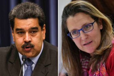 ¡ATENTOS! Canadá observa “de cerca” las recientes sanciones de EEUU al régimen de Maduro