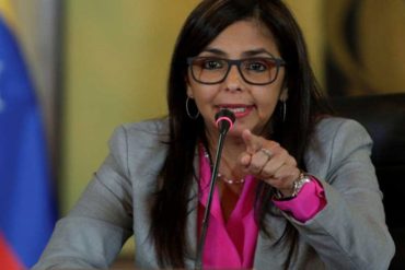 ¡LE ENCANTA EL IMPERIO! Delcy dice que arribará en las próximas horas a sede de la ONU en NY: No habrá bloqueo que pueda contra nosotros