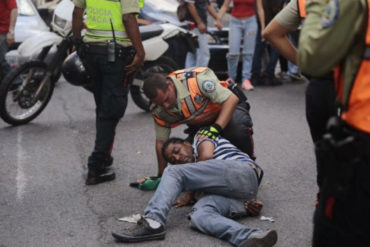 ¡TERRIBLE! Un hombre fue arrollado en Chacao por avería de semáforos durante apagón de este #20Ago (+Video)