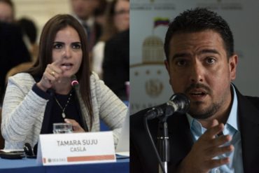 ¡CONTUNDENTE! Tamara Sujú a Stalin González: “Tu comentario es bien insulso, y no está en la misma línea de Guaidó”
