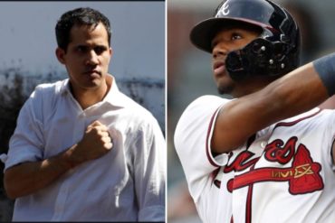 ¡ASÍ LO DIJO! Guaidó: “Quisiera ver a Ronald Acuña Jr. jugar con los Tiburones”