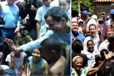 ¡DESESPERADOS! “Agua, luz, comida”: La petición que los niños de Vargas le hicieron a Guaidó (+Video)