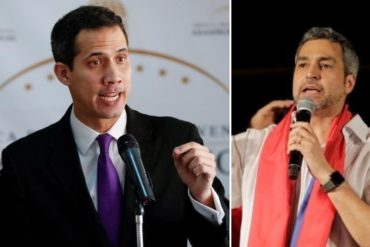 ¡SOLIDARIO! El mensaje de apoyo que envió Guaidó al presidente paraguayo: «Conocemos el talante democrático de Mario Abdo»