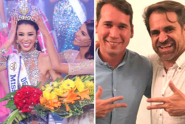 ¡BUSCANDO FIGURAR! La razón por la que el alcalde chavista de Valencia felicitó a la nueva Miss Venezuela con este video