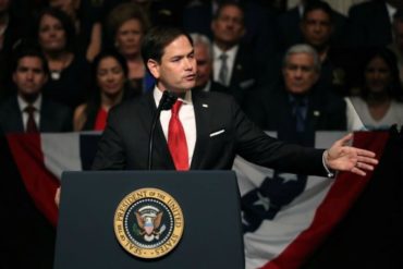 ¡COMPROMETIDO! Marco Rubio sobre protesta del #10Mar: «En EEUU hay millones de personas apoyándolos y rezando por Venezuela» (+Video)