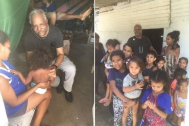 ¡BONDAD! Este médico brasileño visitó a comunidad de venezolanos en Paracaima para prestarle atención gratuita (+Video)