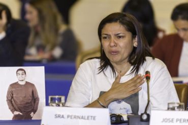 ¡NO SE RENDIRÁN! Madre de Juan Pablo Pernalete: Seguimos buscando justicia, nos enfrentamos a amedrentamiento y hostigamiento