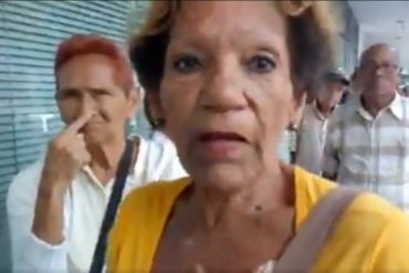 ¡TERRIBLE! Pensionados denuncian que solo les están pagando solo 20.000 bolívares (+Video)