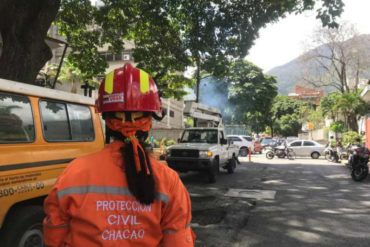 ¡SEPA! Atienden en Chacao cortocircuito registrado en el Centro Comercial San Ignacio (+Fotos)