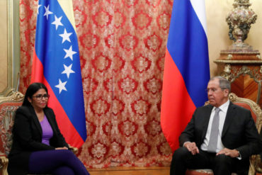 ¿MURIÓ EL APOYO? Con escueto mensaje Rusia reitera «solidaridad» con Venezuela durante visita de Delcy Eloína