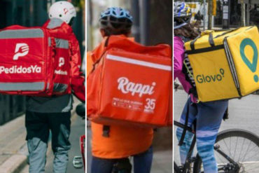 ¡MUY MAL! En Argentina suspenden los servicios delivery (80% de quienes trabajan en este sector son venezolanos)