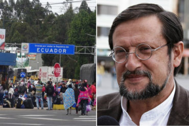 ¡LEA! Alcalde pide ayuda por aumento de migrantes venezolanos en la frontera de Colombia con Ecuador