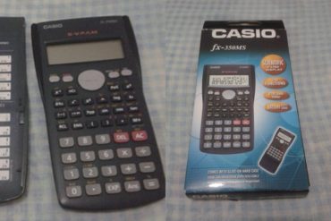 ¡INSÓLITO! Joven venezolana vende su calculadora en redes para costear el tratamiento de su papá