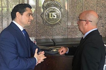 ¡IMPORTANTE! Carlos Vecchio e Iván Simonovis se reunieron con la DEA para combatir el narcotráfico en Venezuela