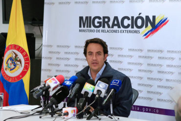 ¡SOLIDARIO! El pedido del director de Migración Colombia: Se debe vincular a los venezolanos a nuestra vida productiva