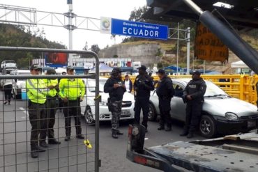 ¡ATENCIÓN! Embajada venezolana reacciona a bloqueo de migrantes en la frontera de Ecuador: El caos no solventará la crisis (+Comunicado)