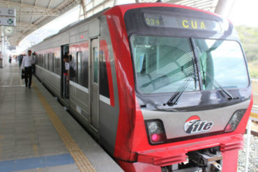 ¡ATENCIÓN! Ferrocarril de los Valles del Tuy no presta servicio comercial tras nuevo apagón #20Ago