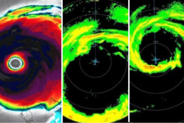 ¡LE MOSTRAMOS! Ya se formó el ojo del huracán del huracán Dorian, el ciclón “monstruo” que amenaza a Florida (+Imágenes +Video)