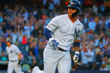 ¡IMPRESIONANTE! El potente grand slam que pegó el venezolano Gleyber Torres en victoria de los Yanquis sobre Boston (+Video)