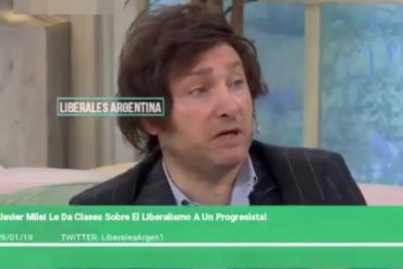 ¡AY, CHAMO! Argentino barrió el piso con los que defienden el socialismo: “Me importa un caraj*, me lo paso por el c*lo” (+Video)