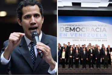 ¡ATENCIÓN! Guaidó agradeció el apoyo de la cumbre de Lima: Seguimos construyendo presión para lograr el cambio