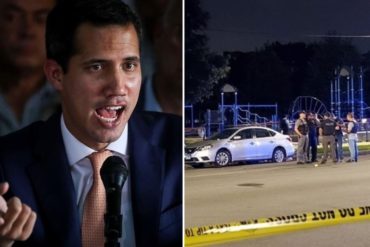 ¡LE CONTAMOS! Guaidó envía un mensaje de rechazo a la «violencia y la intolerancia» tras los tiroteos suscitados en EEUU