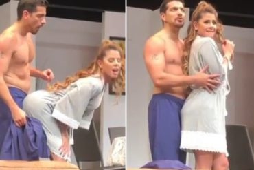 ¡EXPLOSIVA! La escena HOT que debió hacer Kerly Ruiz durante una obra de teatro en Nueva York (+Videos)