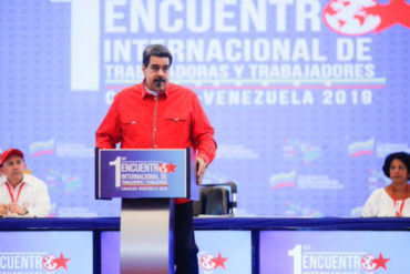 ¡POR FAVOR! Maduro se burla de Trump: Jamás imaginó que se iba a encontrar un hueso tan duro de roer como la revolución (+Videos)