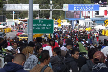 ¡LA CIFRA PUEDE SER SUPERIOR! Hasta noviembre 2019 han emigrado 4,626,968 millones de venezolanos