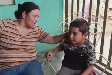 ¡QUÉ DESGRACIA! En Zulia un niño pierde el cabello como consecuencia de los constantes apagones (+Video)