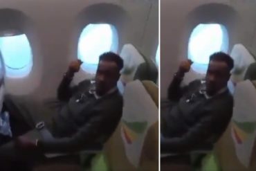 ¡CON LAS MANOS EN LA MASA! Pederasta intentó huir y la policía lo detiene minutos antes de que el avión despegara (+Video)