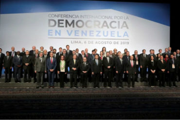 ¡SEPA! Perú inauguró la Conferencia sobre la Democracia en Venezuela: «Es momento de decisiones”