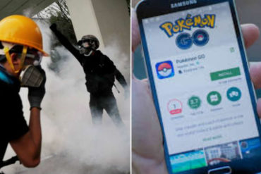 ¡INGENIOSOS! Aseguran que los manifestantes de Hong Kong están usando la app Pokémon Go para evadir a la policía