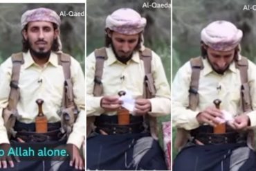 ¡VEA! Al-Qaeda filtra bloopers de reclutamiento de ISIS para ridiculizarlos: Al terrorista se le olvidó hasta el guión (+Video)