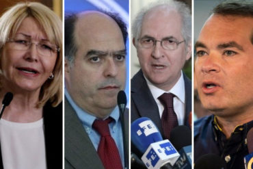 ¡LO ÚLTIMO! Contraloría del régimen ordena inhabilitación política por 15 años contra Luisa Ortega, Ledezma, Borges y otros