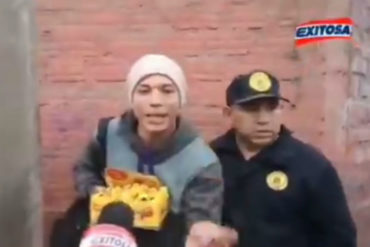 ¡INDIGNANTE! Migrante venezolano rompió en llanto luego de que la policía peruana decomisara su mercancía : ¿Ahora qué cómo? (+Video)