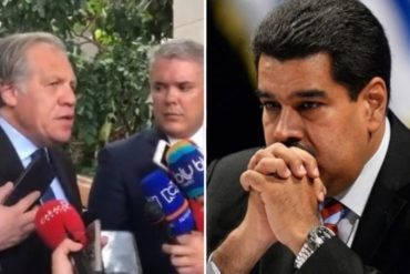 ¡AY, NICO! Almagro recibió informe de Duque sobre el presunto vínculo del régimen de Maduro con grupos armados