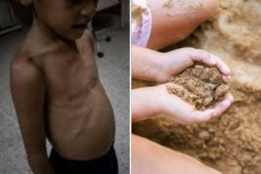 ¡QUE TRISTEZA! La dura historia de un niño venezolano que comía “arena para llenarse” según narró esta dirigente de Vente Venezuela