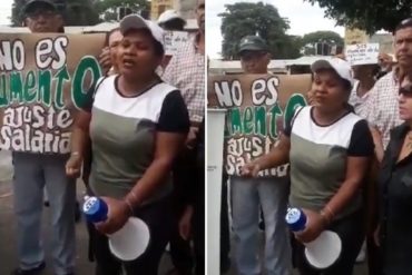 ¡NO DURA EN EL BOLSILLO! «Recibimos salarios de miseria”: la tajante queja de una trabajadora pública en Yaracuy (+Video)