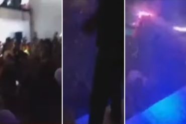 ¡QUE LOCURA! Así se desplomó el suelo de una discoteca en Bogotá y generó pánico en los clientes (+Video)