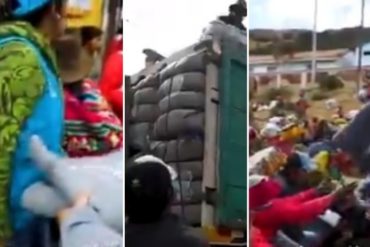 ¡SOLIDARIOS! El hermoso gesto de los migrantes venezolanos con personas vulnerables de Perú (+Video)