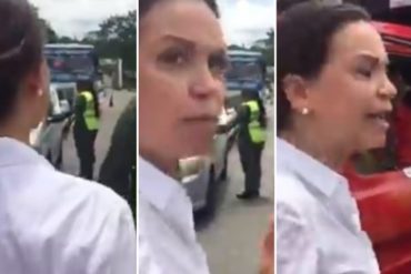 ¡ATENCIÓN! GNB impide paso de María Corina Machado a Táchira (+Videos)