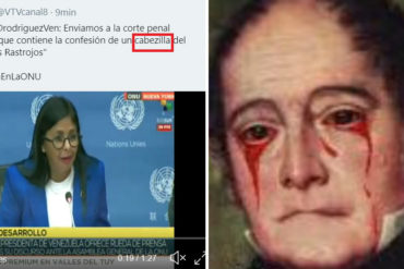 ¡NECESITAN UN CURSO! El «horror» ortográfico que cometió VTV en Twitter al transcribir el discurso de Delcy en la ONU (+Imagen)