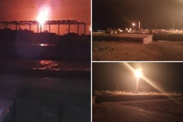 ¡GRAVE! Reportaron fallas eléctricas e incendio en refinerías Amuay y Cardón (+Fotos +Video)