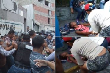 ¡ENTÉRESE! Familiares de los detenidos desmayados: lo que ocurrió a las afueras de Zona 7 de la PNB (+Videos)