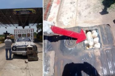 ¡SEPA! Detienen a un ciudadano en Falcón con panelas de marihuana ocultas en el tanque de la gasolina (+ Otro caso)