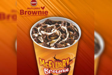 ¡OTRA VEZ! McDonald’s lanza el McFlurry Brownie y coincide una vez más con el día en el que se esperan anuncios económicos (+Reacciones)