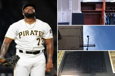 ¡POLÉMICO! Los Piratas de Pittsburgh quitaron los carteles de Felipe Vázquez del estadium tras arresto (+Fotos +Video)