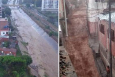 ¡EN ALERTA! Fuertes lluvias e inundaciones en Vargas reviven los temores de la tragedia del 1999 (+Fotos) (+Videos)